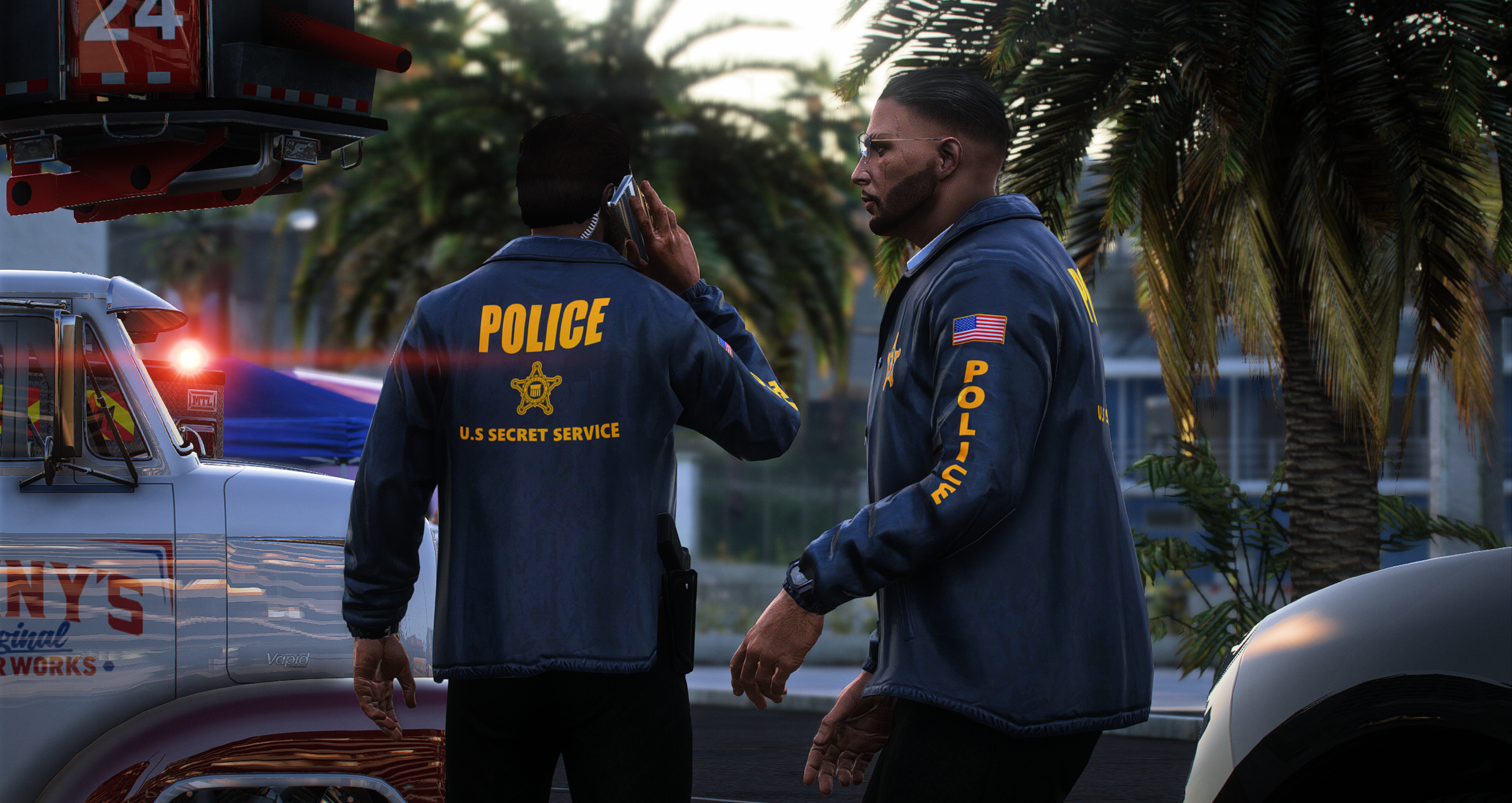 Bannière United States Secret Service