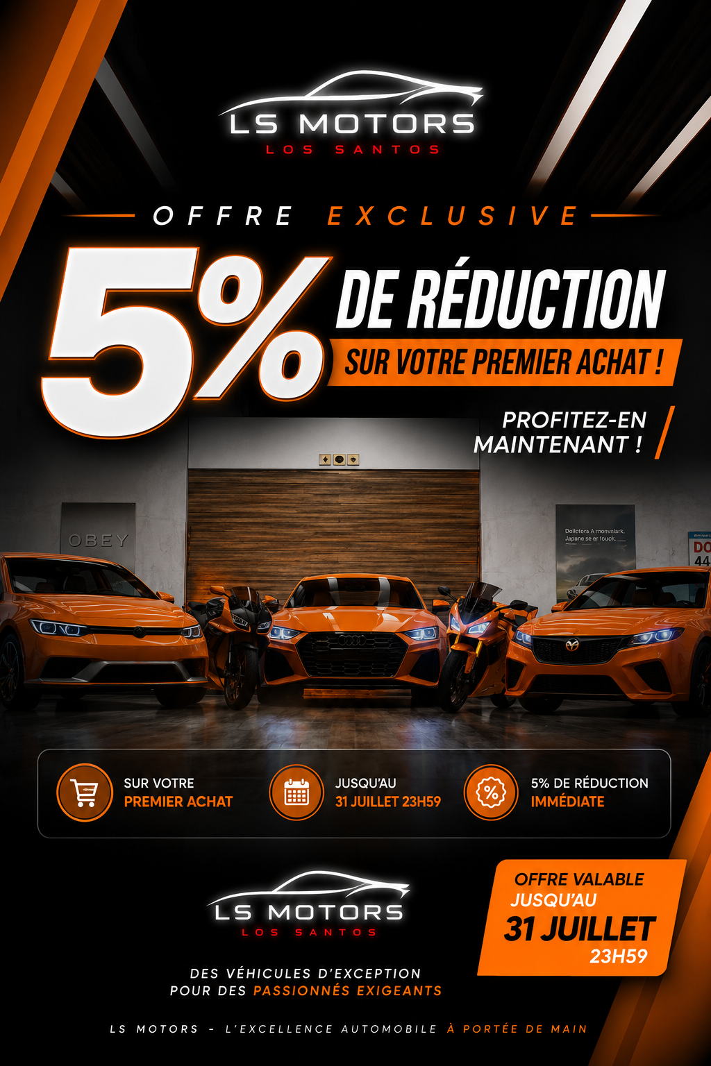 OFFRE EXCLUSIVE