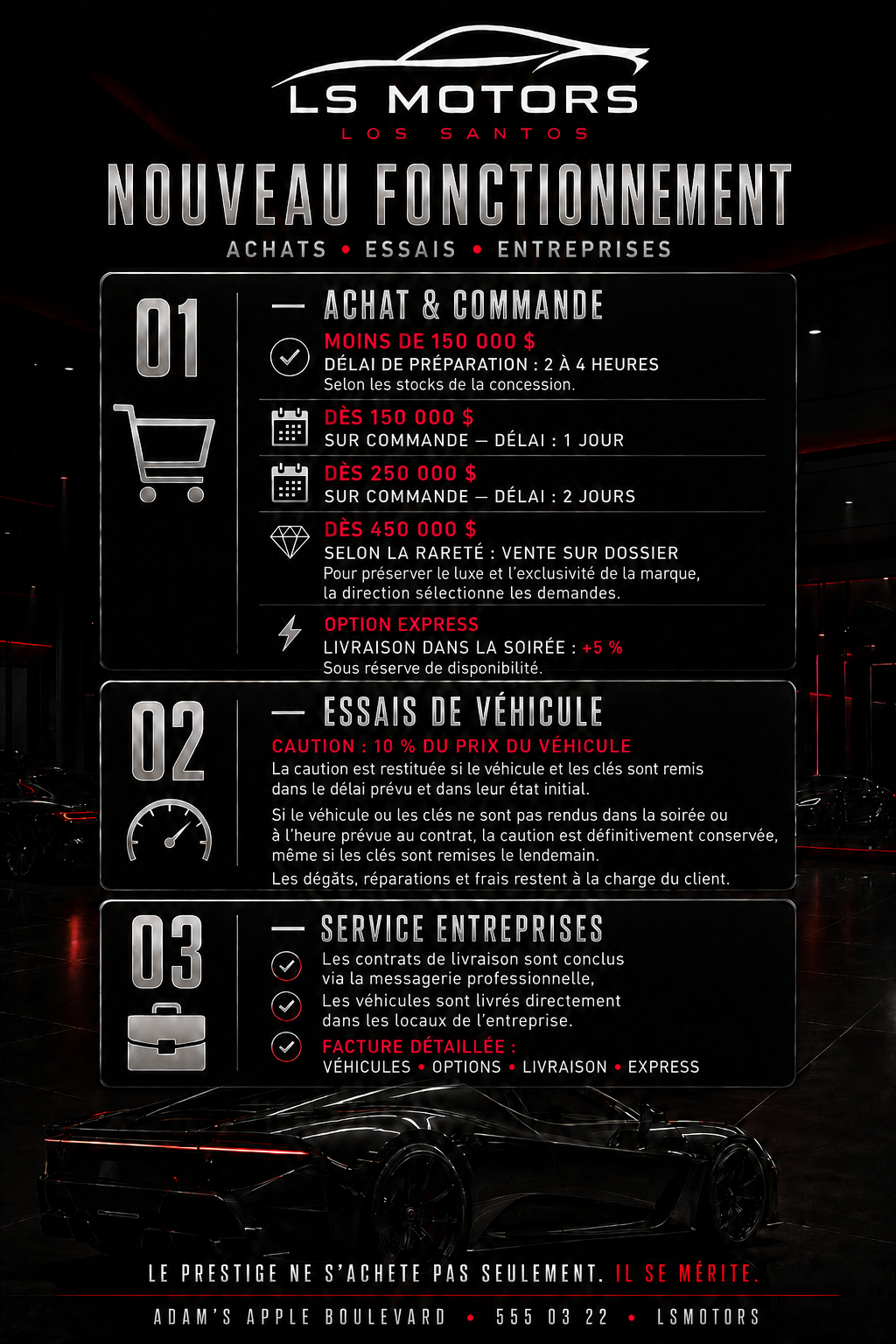 🚘 LS Motors évolue !